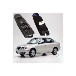 Hyundai Elentra Sol Dörtlü Cam Düğmesi 2002--2006 Uyumlu