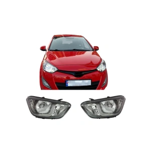 Hyundai I20 Sağ Ve Sol Elektirikli Motorlu Far Takımı 2012--2014