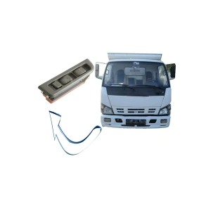 Isuzu Npr Sol Çiftli Cam Düğmesi Bej 24 Volt 2000--2007