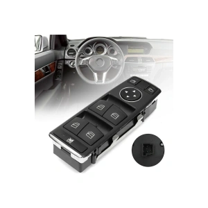 Mercedes C Serisi W204 Sol Dörtlü Cam Düğmesi Anahtarı 2007--2014