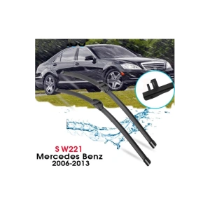 Mercedes S Serisi W221 Uyumlu Ön Cam Muz Silecek Takımı 2006-2013