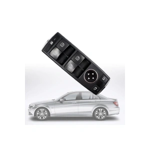 Mercedes W204 C Serisi Sol Dörtlü Cam Düğmesi Anahtarı 2008-2014 N11.336