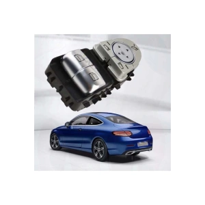Mercedes W205 C Serisi Coupe Sol Çiftli Cam Düğmesi 2014--2018
