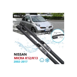 Nissan Micra K12 Ön Cam Muz Silecek Takımı 2002-2017