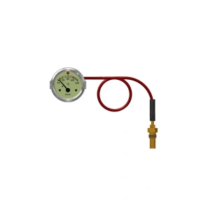 Ölçüsan Mekanik Hararet Isı Gösterge Saati 52mm 3 Metre Civalı