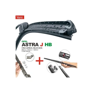 Opel Astra J Hatchback Ön Ve Arka Silecek Süpürge Seti 2009-2010-2011-2012-2013-2014-2015