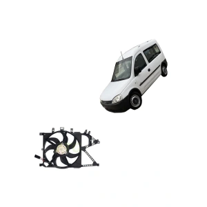 Opel Corsa / Combo 1.7 Klimasız Radyatör Fan Motoru