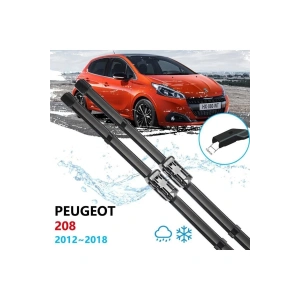 Peugeot 208 Ön Cam Muz Silecek Takımı 2012--2018