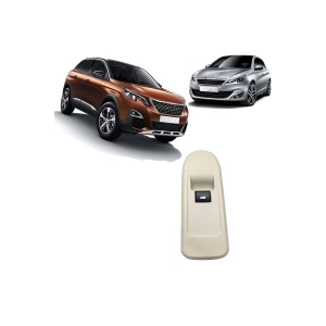 Peugeot 3008 308 5008 Uyumlu Bej Tekli Cam Indirme Kaldırma Düğmesi