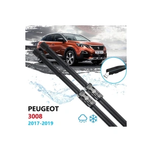 Peugeot 3008 Ön Cam Muz Silecek Takımı 2017--2020