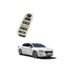 PEUGEOT (PEJO) 508 SOL DÖRTLÜ CAM DÜĞMESİ ANAHTARI 2010--2017
