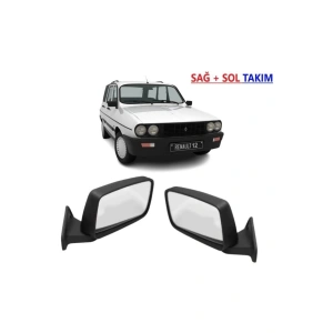 Renault 12 Toros Sağ Ve Sol Dikiz Aynası Takımı Seti Dokunmatik