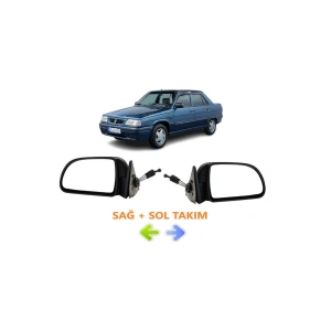 Renault 9 Broadway Yeni Model Sağ Sol Dikiz Aynası Takımı