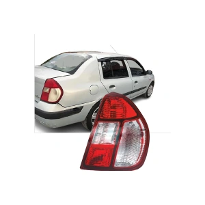 Renault Clio Sağ Arka Stop Lambası Beyaz Sinyalli 2001--2004