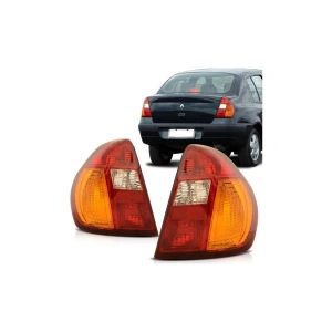 Renault Clio Sağ + Sol Arka Stop Lambası Takımı 1998--2002 Uyumlu