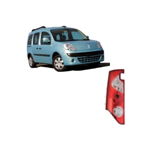 Renault Kangoo Sol Arka Stop Lambası 2008--2012 Uyumlu  Yana Açılan Kapı N11.19848