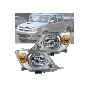 TOYOTA HİLUX SAĞ + SOL ÖN FAR TAKIMI SARI SİNYALLİ 2005--2009