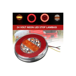ÜNİVERSAL LED STOP LAMBASI NEON LED 24 VOLT 43 LEDLİ