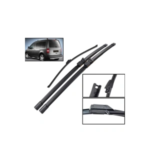 Volkswagen Caddy Ön + Arka Muz Silecek Takımı 2003-2011