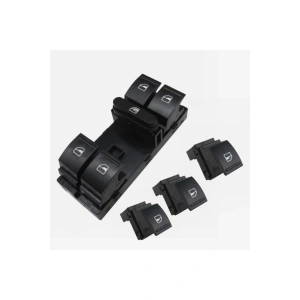 Volkswagen Golf 5 - 6 Cam Düğmesi Anahtarı Takımı 2005-2012