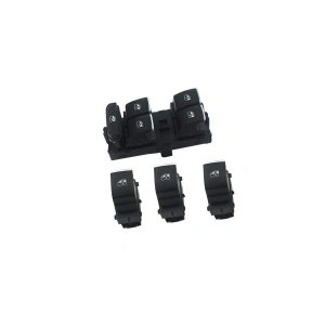 Volkswagen Passat B8 Cam Düğmesi Anahtarı Seti Krom Takım 2014-2