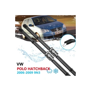 Volkswagen Polo Ön Cam Silecek Süpürgesi Takımı 2006--2009