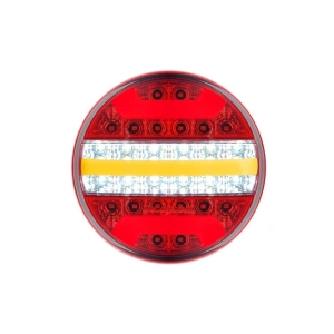 Yuvarlak Led Stop Lambası 24 Volt 5 Fonksiyon Neon Dinamik Sinyal