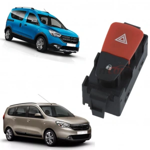 DACİA DOKKER - LODGY DÖRTLÜ FLAŞÖR + KAPI KİLİT DÜĞMESİ