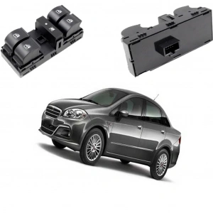 FİAT LİNEA CAM DÜĞMESİ SOL DÖRTLÜ 2007--2015