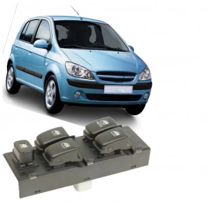HYUNDAİ GETZ CAM DÜĞMESİ SOL DÖRTLÜ 2003--2010