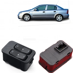 OPEL ASTRA G CAM DÜĞMESİ ANAHTARI 1998--2004 SOL ÇİFTLİ