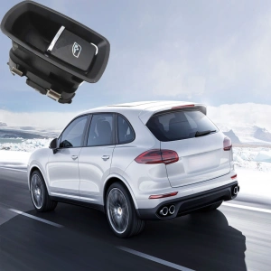 PORSCHE CAYANNE TEKLİ CAM DÜĞMESİ ANAHTARI 2010--2017