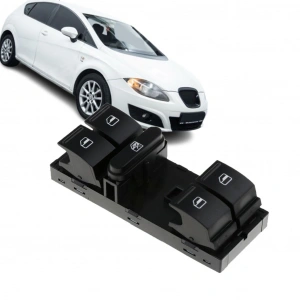 SEAT LEON SOL DÖRTLÜ CAM DÜĞMESİ ANAHTARI 2006--2012