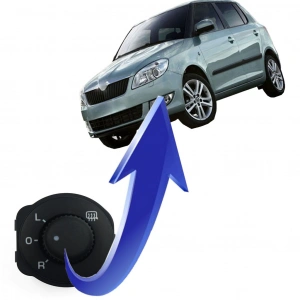 SKODA FABİA DİKİZ AYNA AYAR DÜĞMESİ 2007--2014