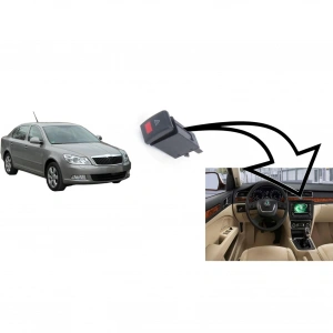 SKODA OCTAVİA DÖRTLÜ FLAŞÖR DÜĞMESİ ( 1996 - 2009 )