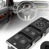 MERCEDES C SERİSİ W204 SOL DÖRTLÜ CAM DÜĞMESİ ANAHTARI 2007--2014