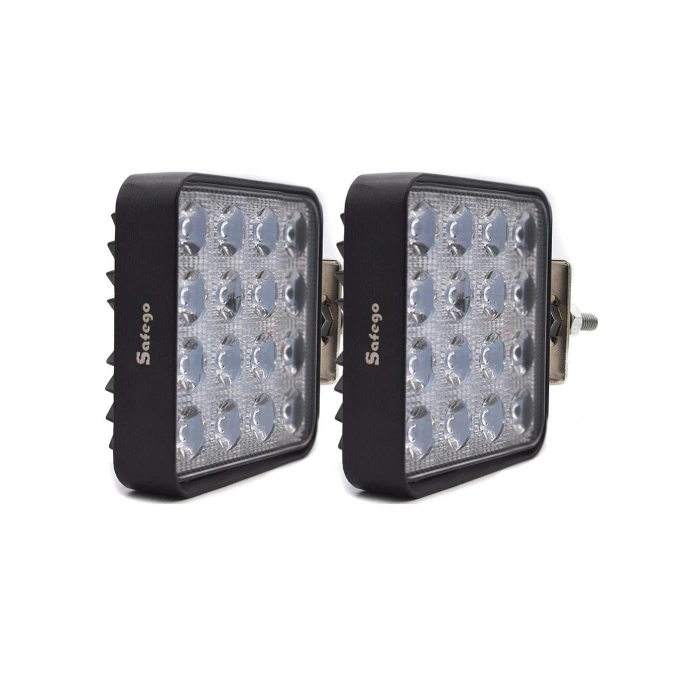 2 ADET 16 LEDLİ OFF ROAD ÇALIŞMA LAMBASI / PROJEKTÖR 48WATT 12V /