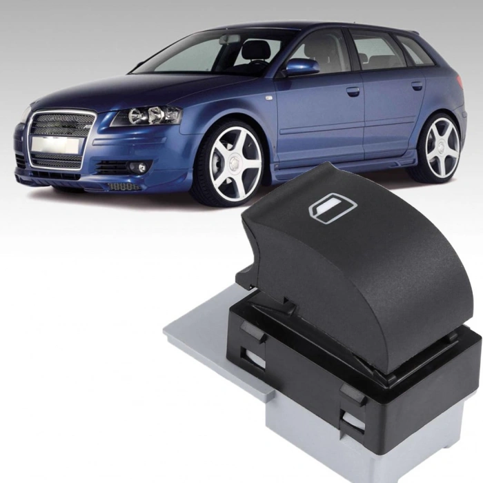 AUDİ A3 TEKLİ CAM İNDİRME KALDIRMA DÜĞMESİ ANAHTARI 2004--2013