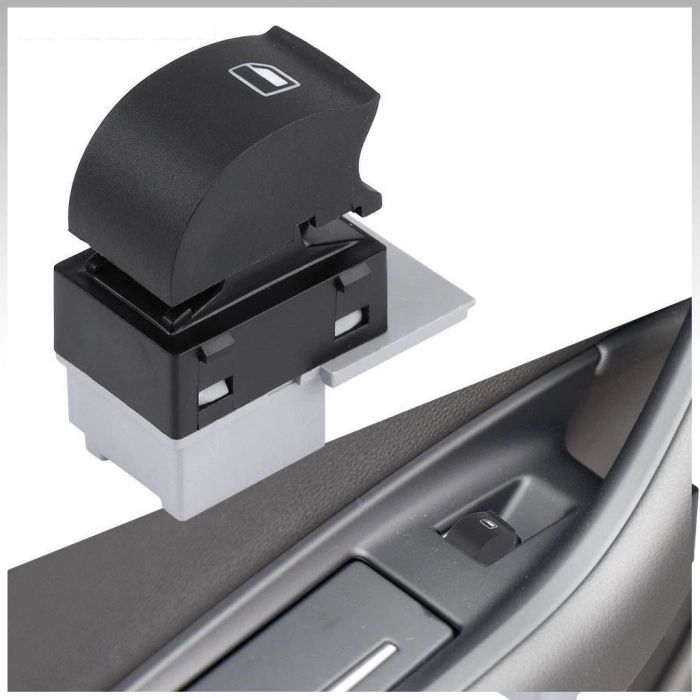 AUDİ A3 TEKLİ CAM İNDİRME KALDIRMA DÜĞMESİ ANAHTARI 2004--2013
