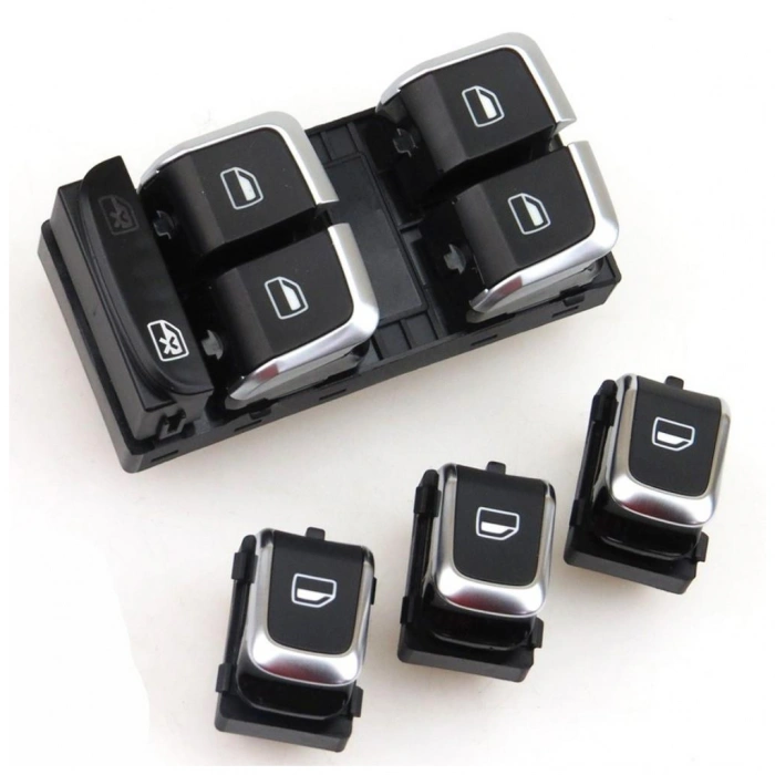AUDİ A4 B8 CAM DÜĞMESİ ANAHTARI SETİ 2008--2012