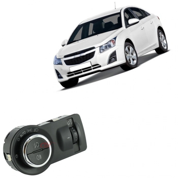 CHEVROLET CRUZE FAR DÜĞMESİ ANAHTARI ÖN + ARKA SİS FONKSİYONLU