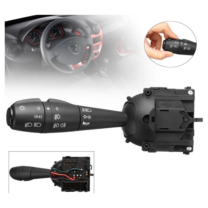 DACİA DUSTER FAR VE SİNYAL KOLU 2013-2017 ÖN+ARKA SİS FONKSİYONLU