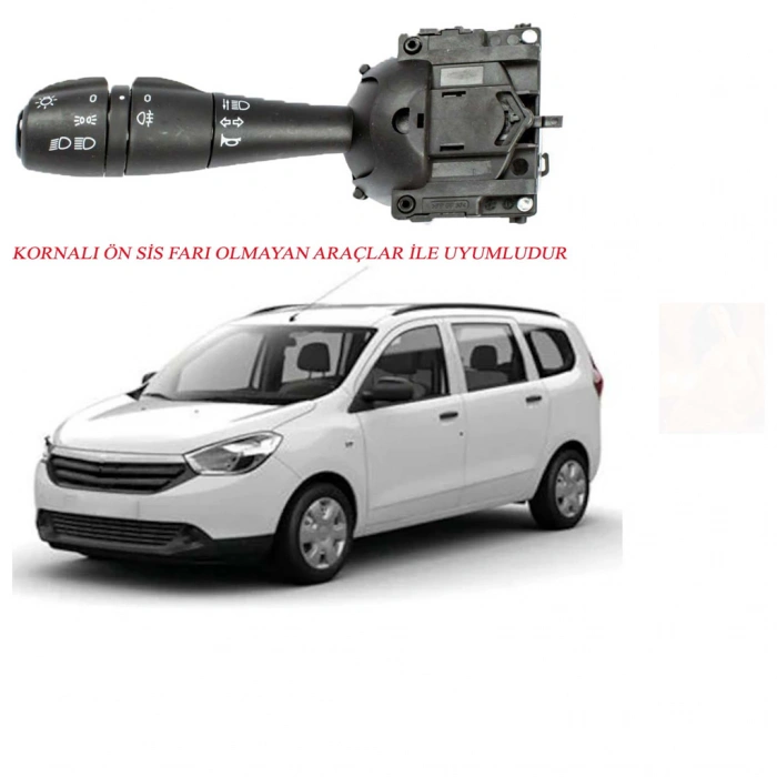 DACİA LODGY FAR VE SİNYAL KOLU 2013--2018 ARKA SİSLİ (ÖN SİS YOK)