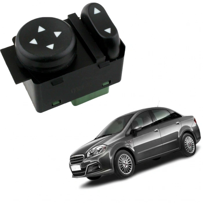 FİAT LİNEA DİKİZ AYNA AYAR ANAHTARI DÜĞMESİ 2007--2015