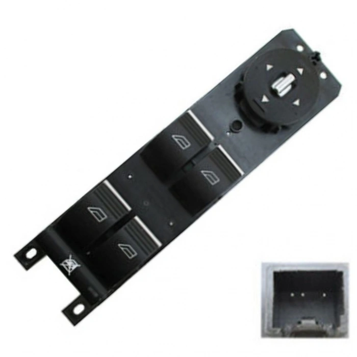 FORD FOCUS 3 SOL DÖRTLÜ CAM DÜĞMESİ ANAHTARI KROM 2012--2017