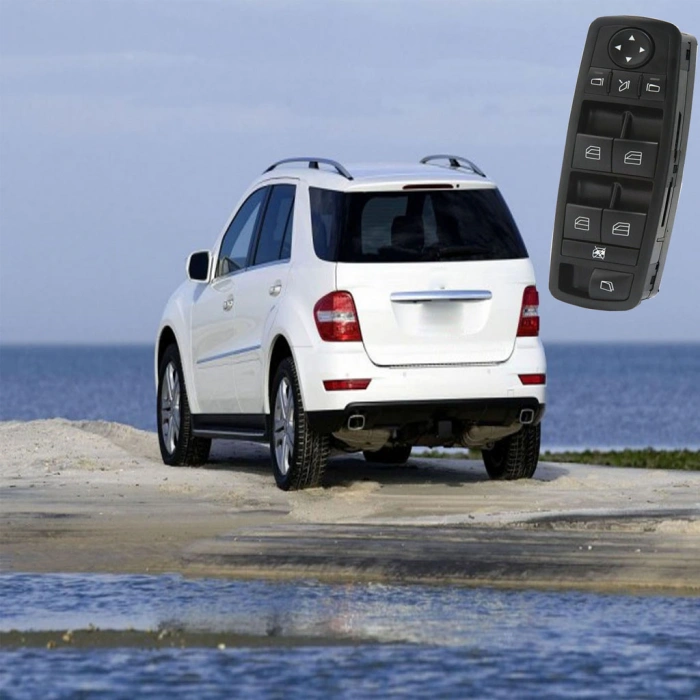 MERCEDES W164 ML SERİSİ SOL DÖRTLÜ CAM DÜĞMESİ 2006--2011 KATLANI