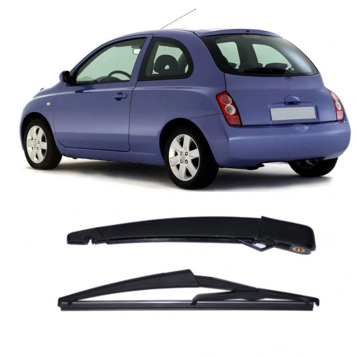 NİSSAN MİCRA ARKA SİLECEK KOLU VE SÜPÜRGESİ 2002--2005