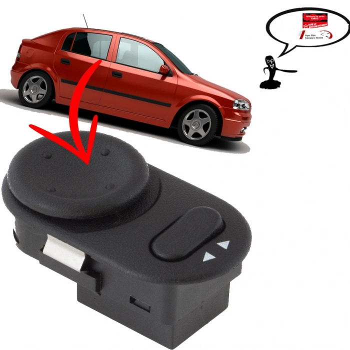 OPEL ASTRA G - VECTRA B - CORSA aAYNA AYAR DÜĞMESİ 1997--2008