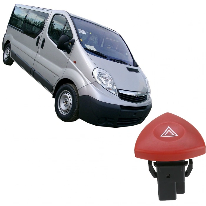OPEL MOVANO - VİVARO DÖRTLÜ FLAŞÖR - SİNYAL DÜĞMESİ ANAHTARI