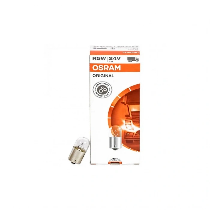 OSRAM 5627 R5W 24 VOLT 67 AMPUL 5WATT 10 ADET